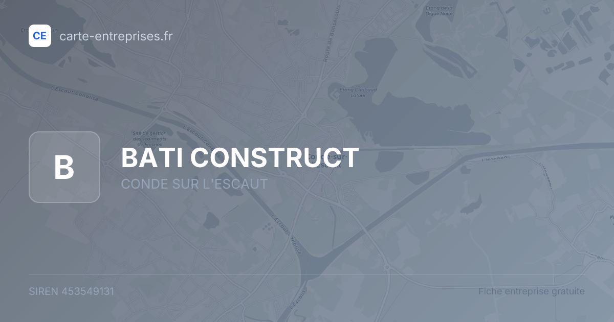 BATI CONSTRUCT — 453549131 — fiche entreprise