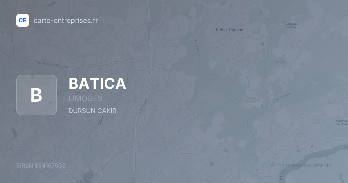 BATICA — 884167933 — fiche entreprise