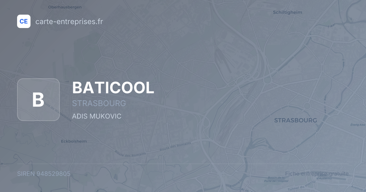 BATICOOL — 948529805 — fiche entreprise