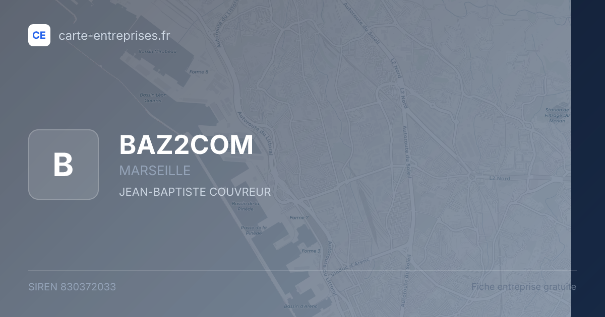 BAZ2COM — 830372033 — fiche entreprise