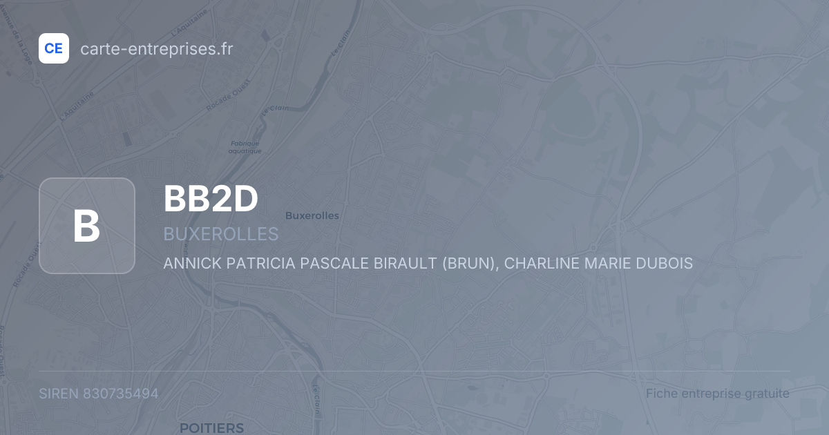 BB2D — 830735494 — fiche entreprise