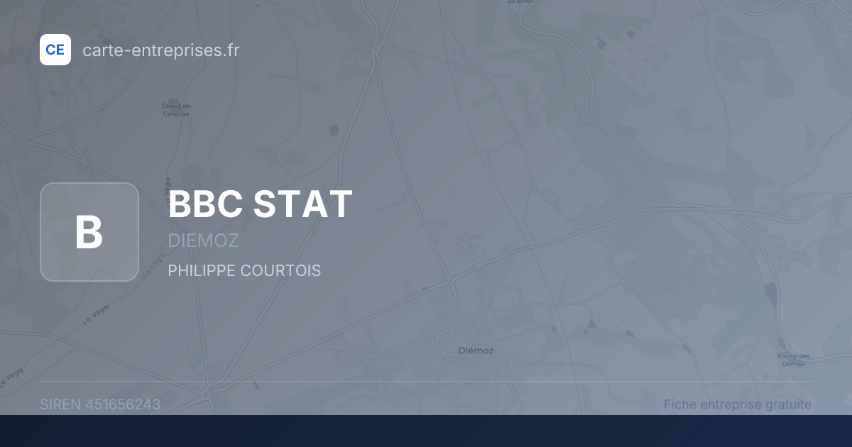 BBC STAT — 451656243 — fiche entreprise