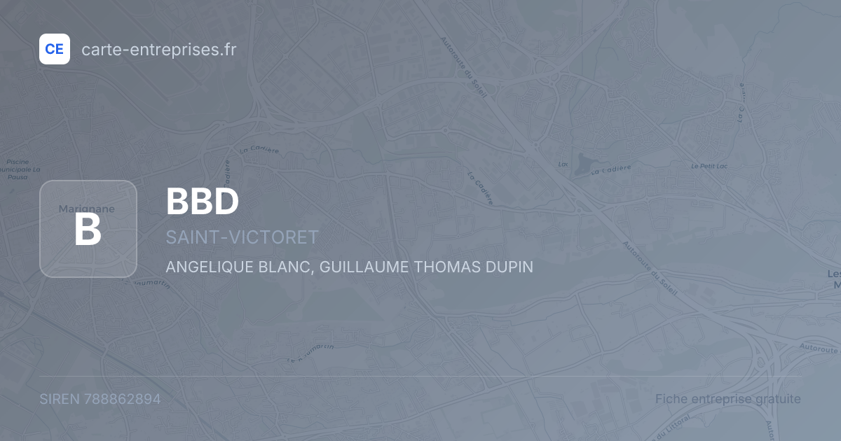 BBD — 788862894 — fiche entreprise
