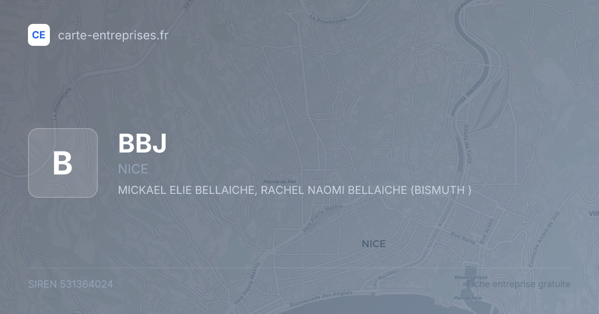 BBJ — 531364024 — fiche entreprise