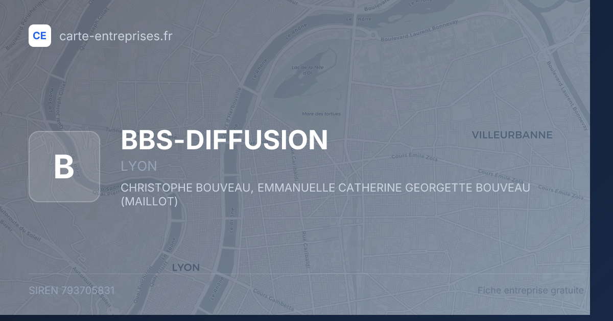 BBS-DIFFUSION — 793705831 — fiche entreprise