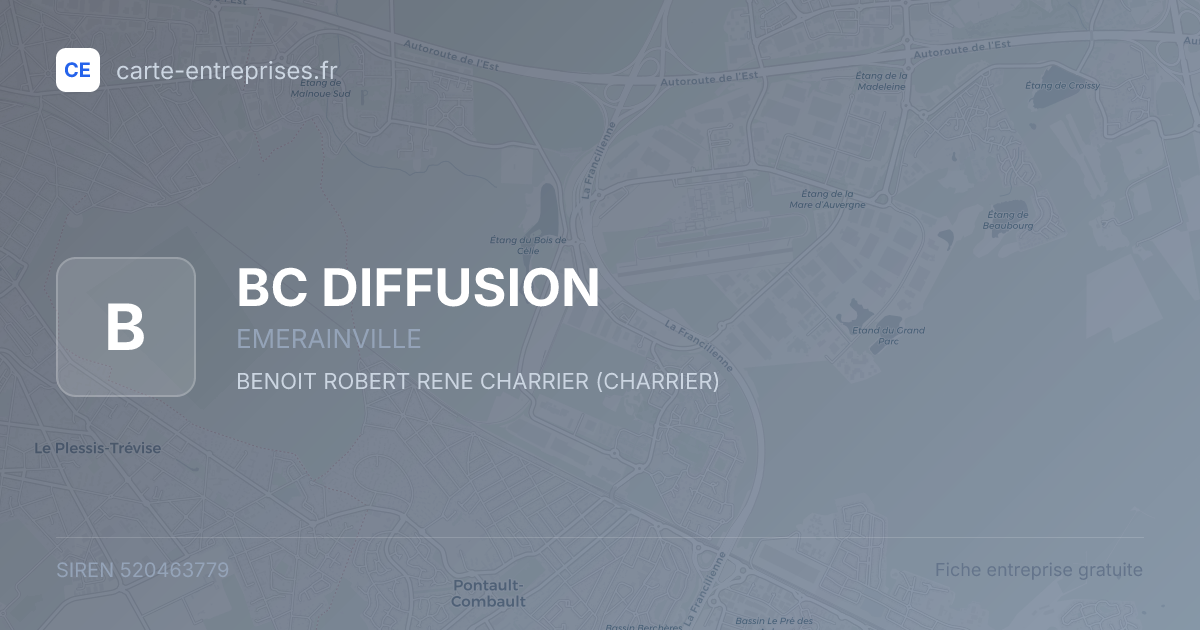 BC DIFFUSION — 520463779 — fiche entreprise