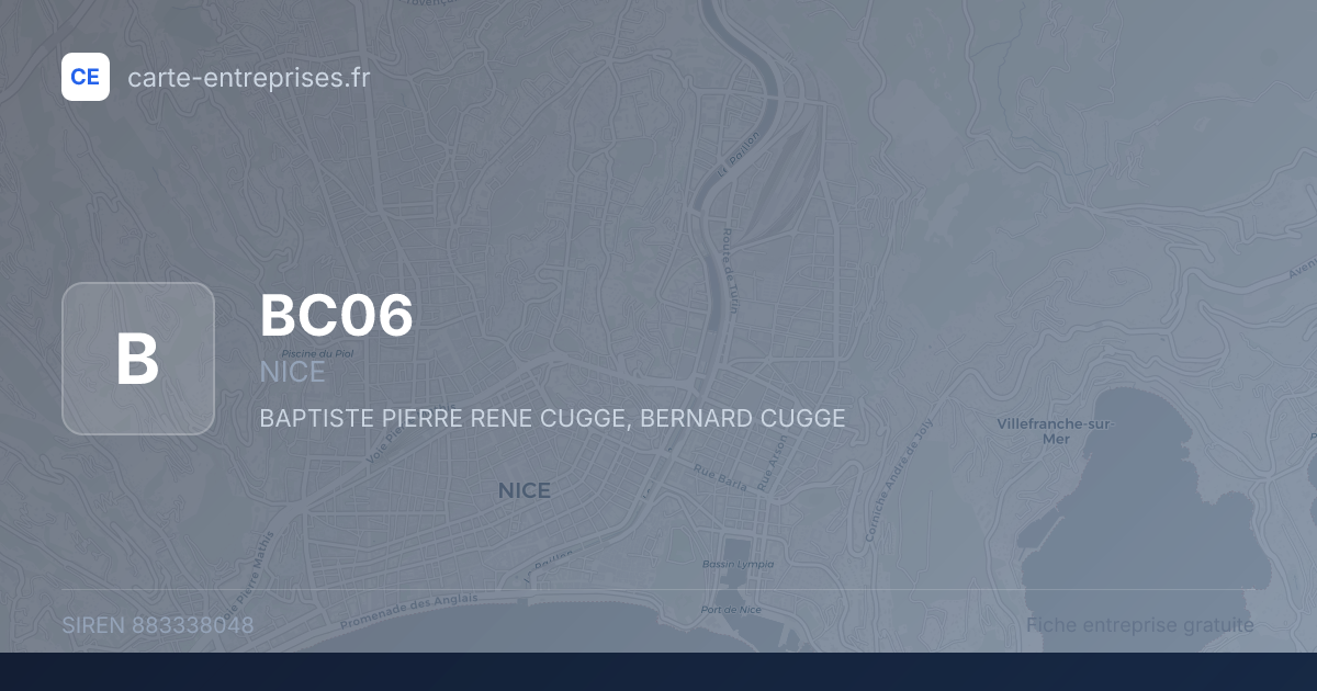 BC06 — 883338048 — fiche entreprise