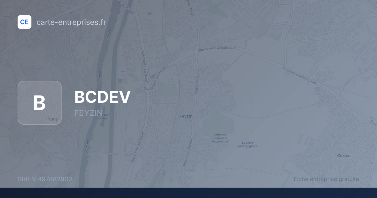 BCDEV — 497882902 — fiche entreprise