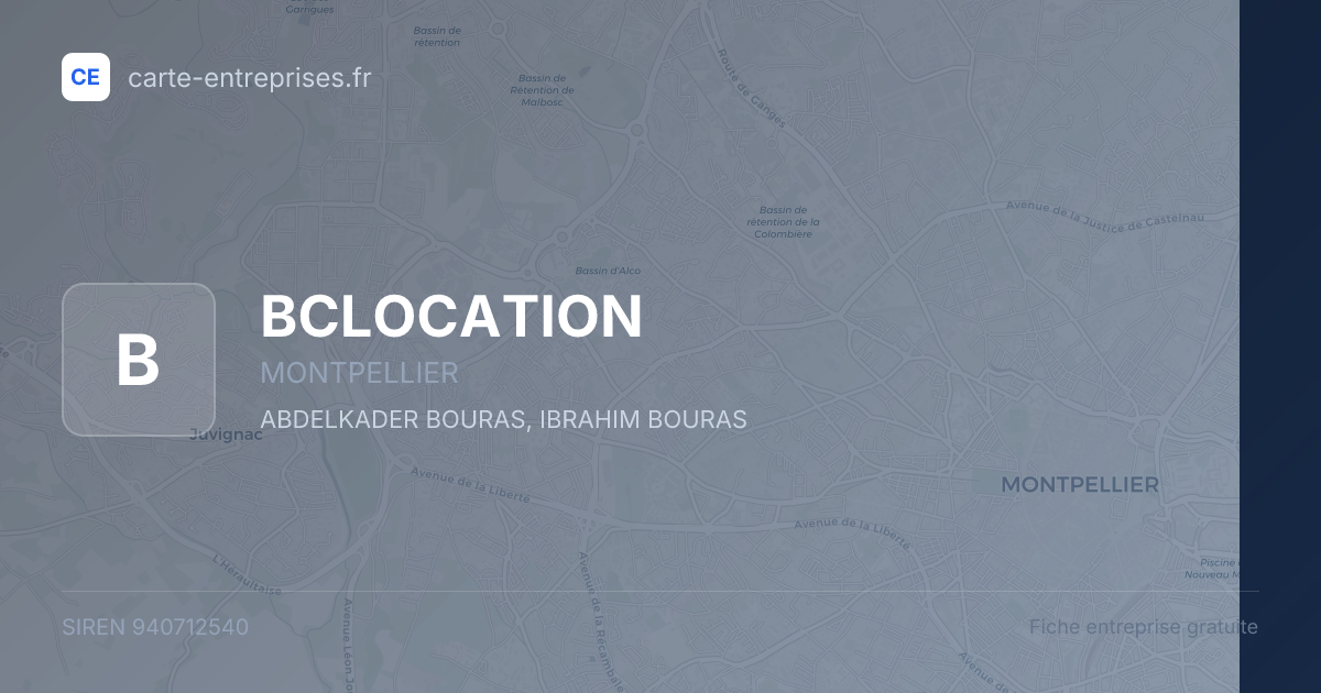 BCLOCATION — 940712540 — fiche entreprise