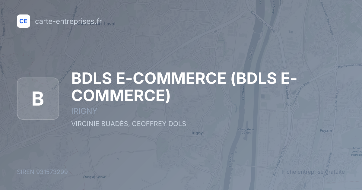 BDLS E-COMMERCE — 931573299 — fiche entreprise