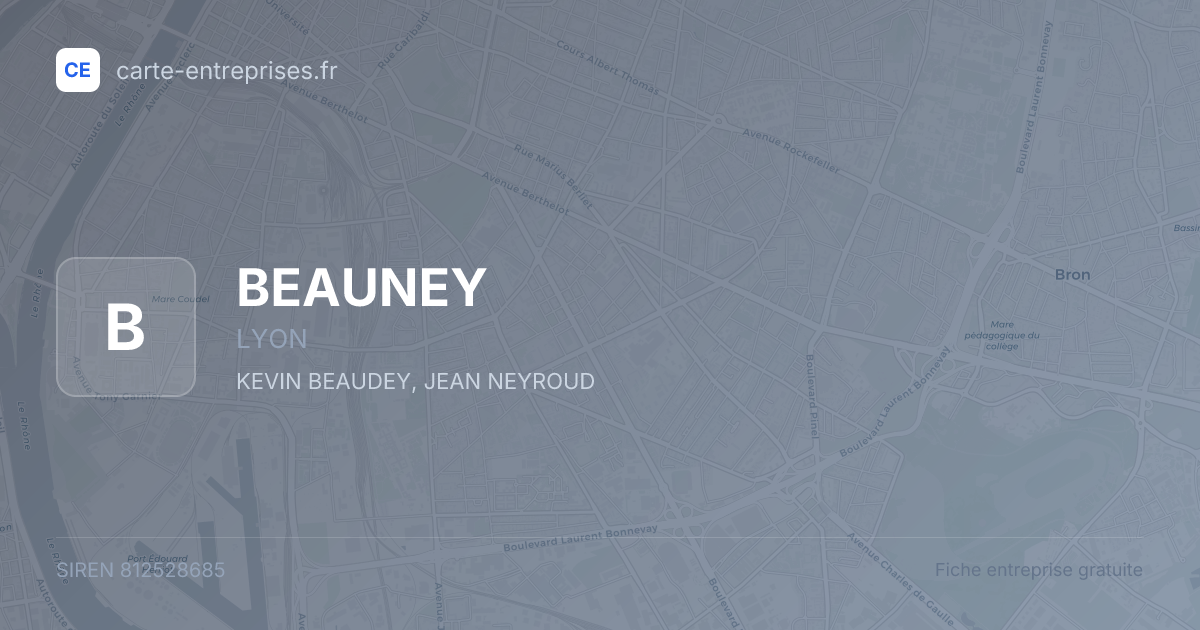 BEAUNEY — 812528685 — fiche entreprise