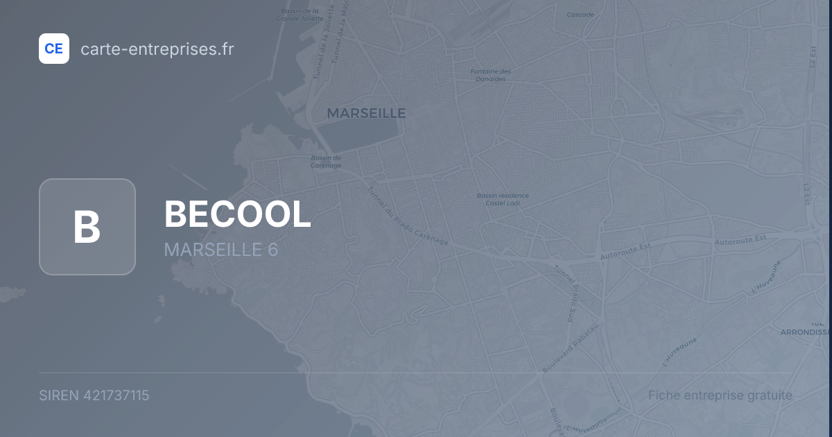 BECOOL — 421737115 — fiche entreprise