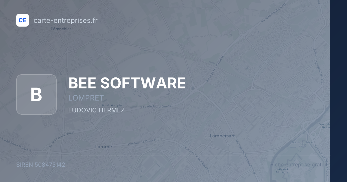 BEE SOFTWARE — 508475142 — fiche entreprise