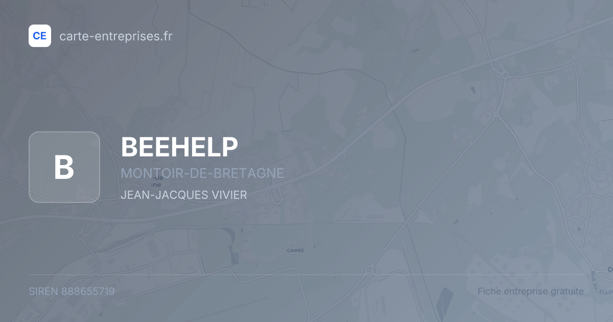 BEEHELP — 888655719 — fiche entreprise
