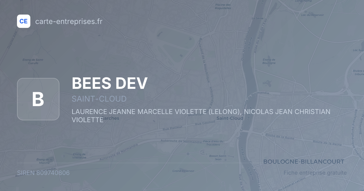 BEES DEV — 809740806 — fiche entreprise