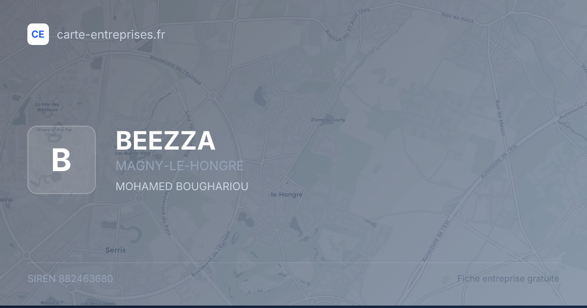 BEEZZA — 882463680 — fiche entreprise