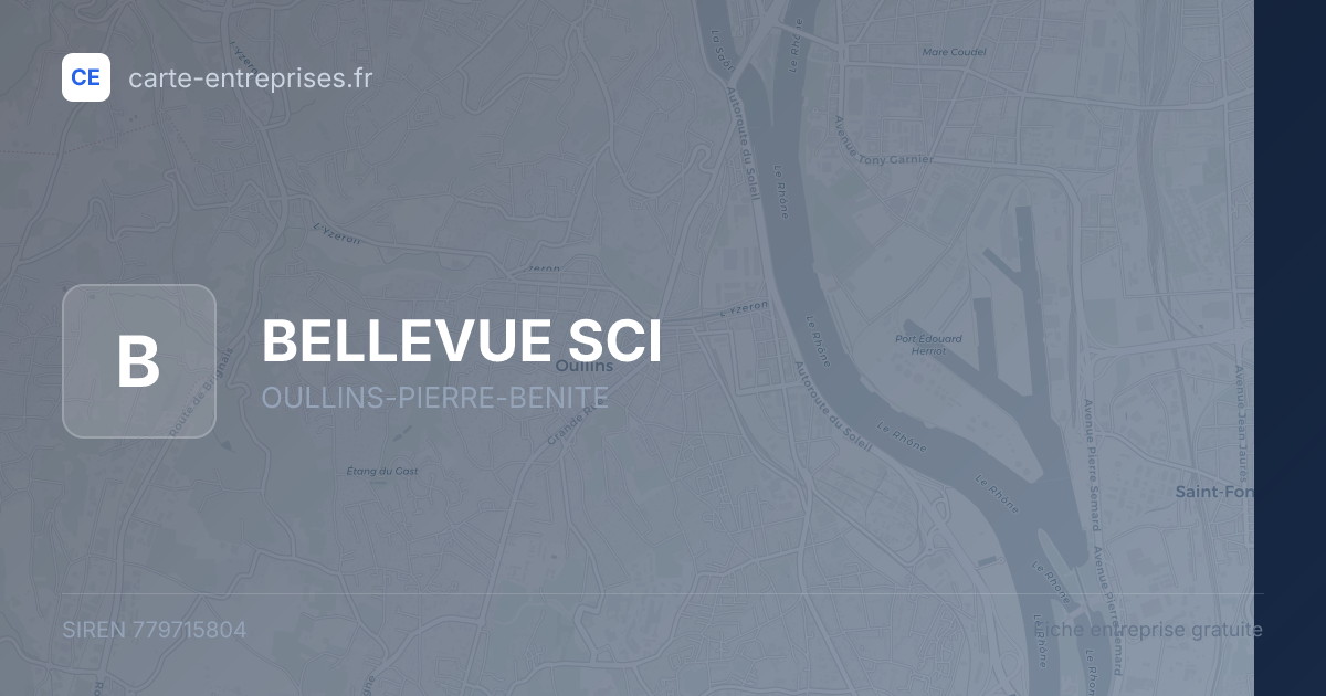 BELLEVUE SCI — 779715804 — fiche entreprise
