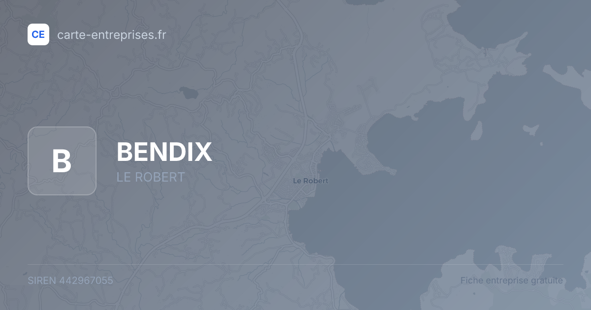 BENDIX — 442967055 — fiche entreprise