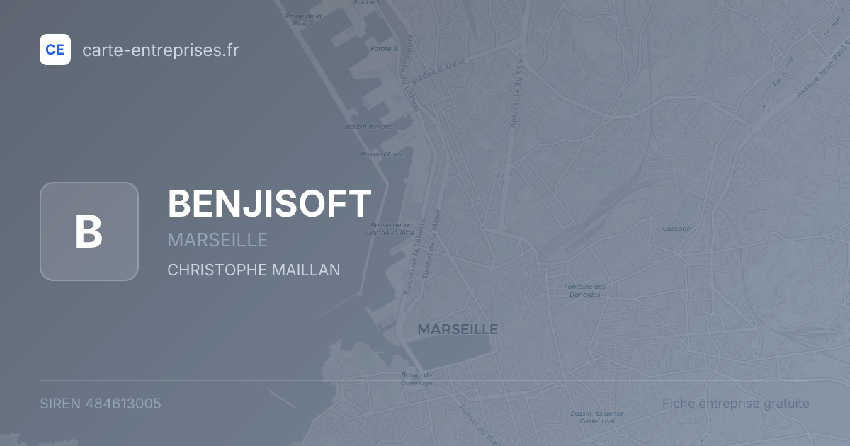 BENJISOFT — 484613005 — fiche entreprise