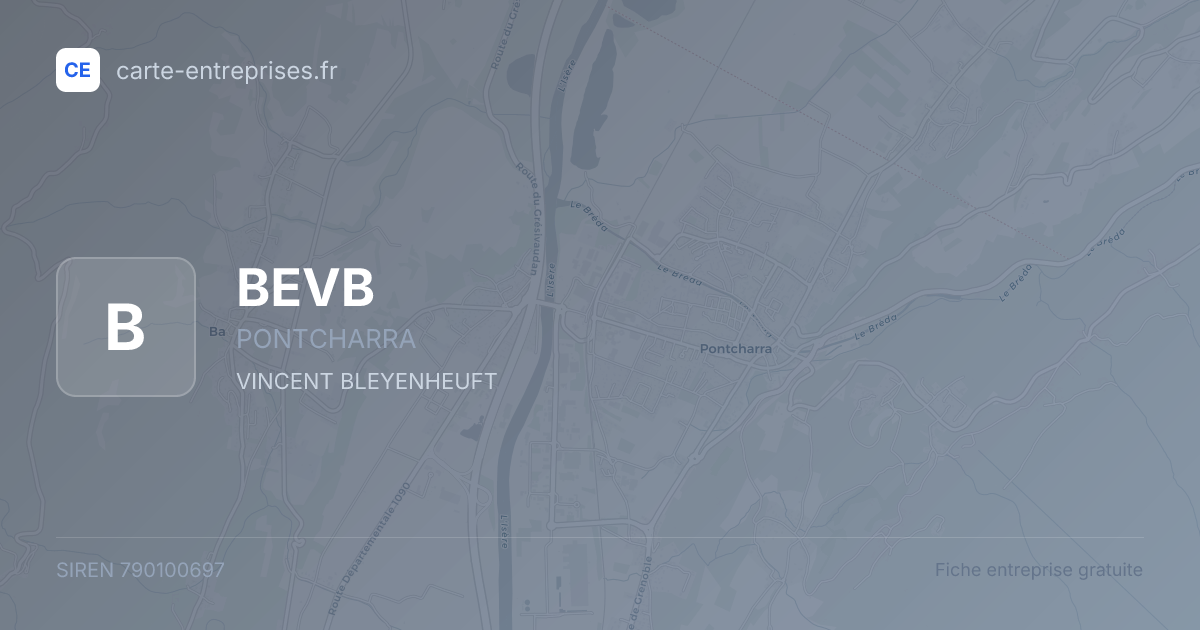 BEVB — 790100697 — fiche entreprise