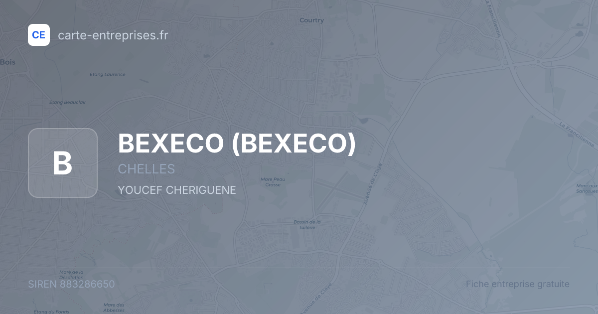 BEXECO — 883286650 — fiche entreprise