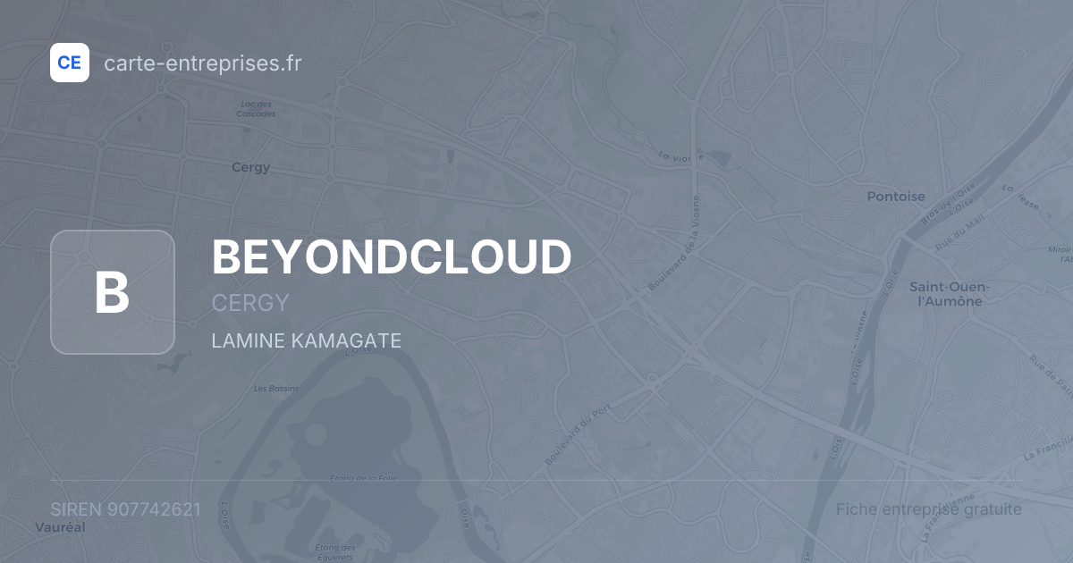 BEYONDCLOUD — 907742621 — fiche entreprise
