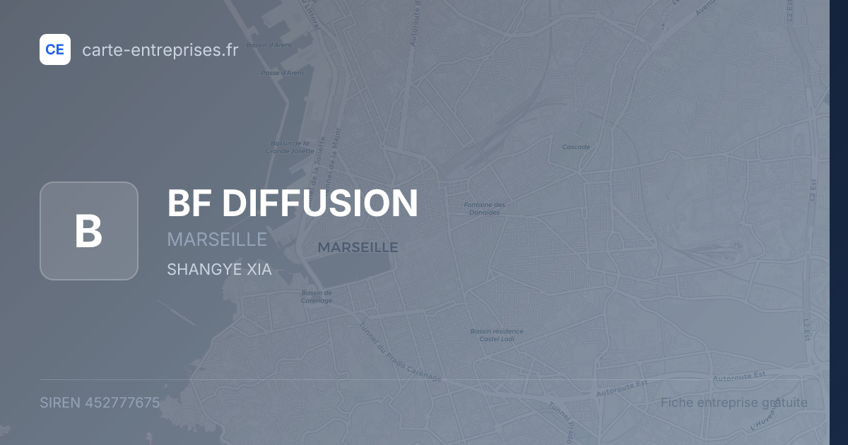 BF DIFFUSION — 452777675 — fiche entreprise