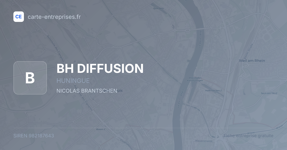 BH DIFFUSION — 982187643 — fiche entreprise