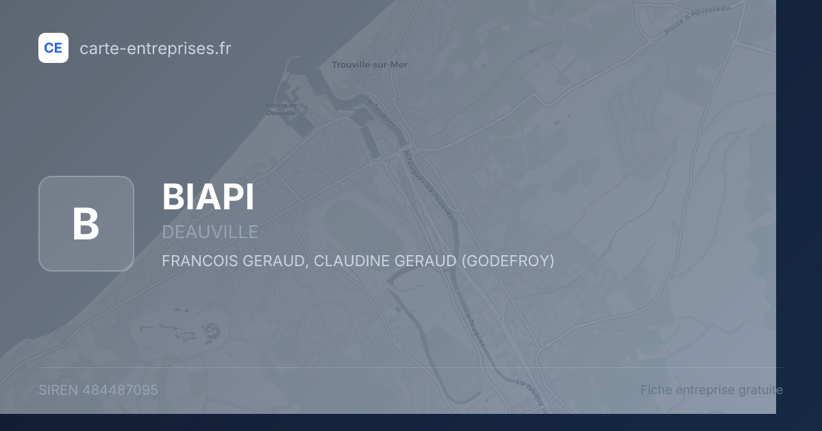 BIAPI — 484487095 — fiche entreprise