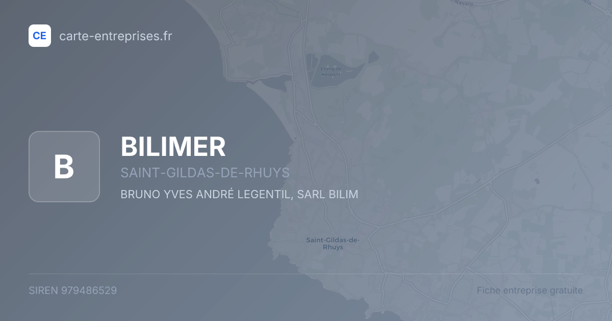 BILIMER — 979486529 — fiche entreprise