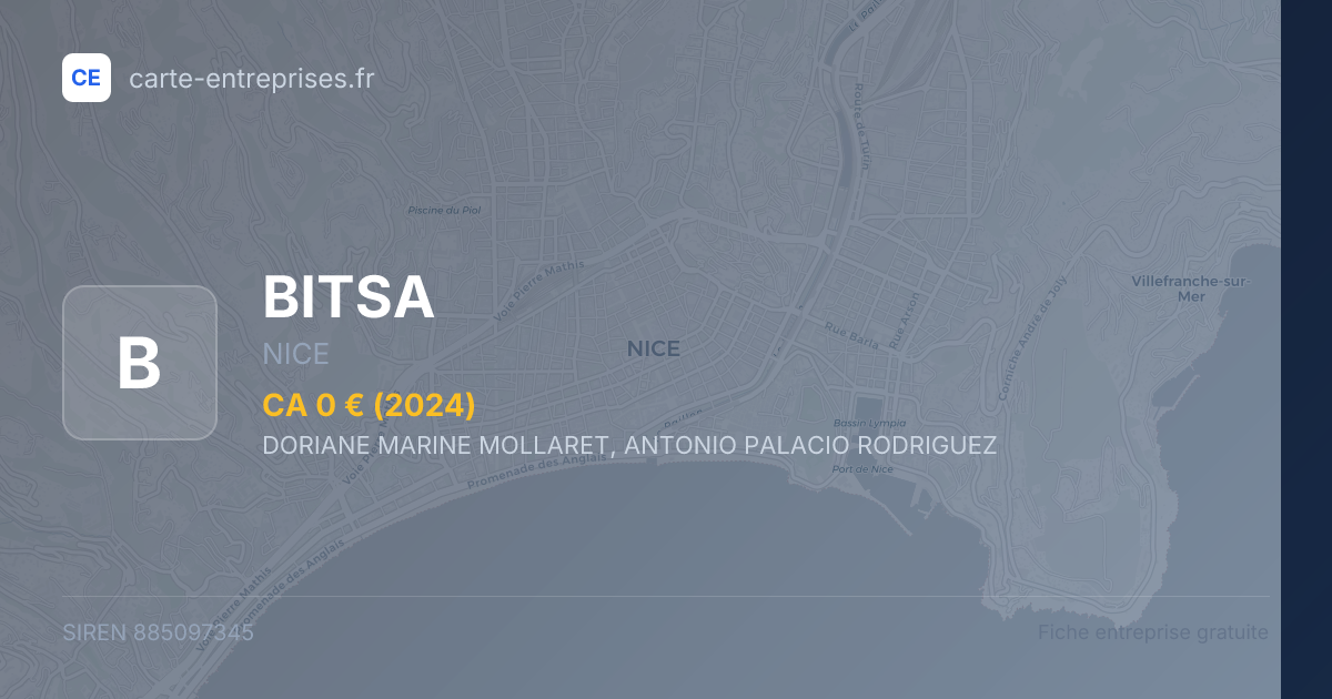 BITSA — 885097345 — fiche entreprise