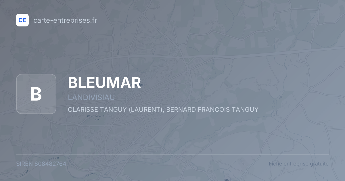 BLEUMAR — 808482764 — fiche entreprise