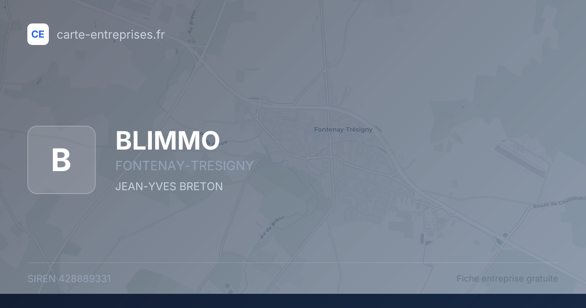 BLIMMO — 428889331 — fiche entreprise