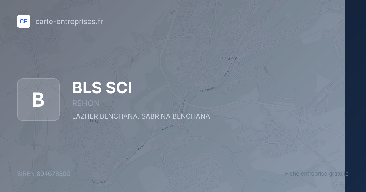 BLS SCI — 894678390 — fiche entreprise