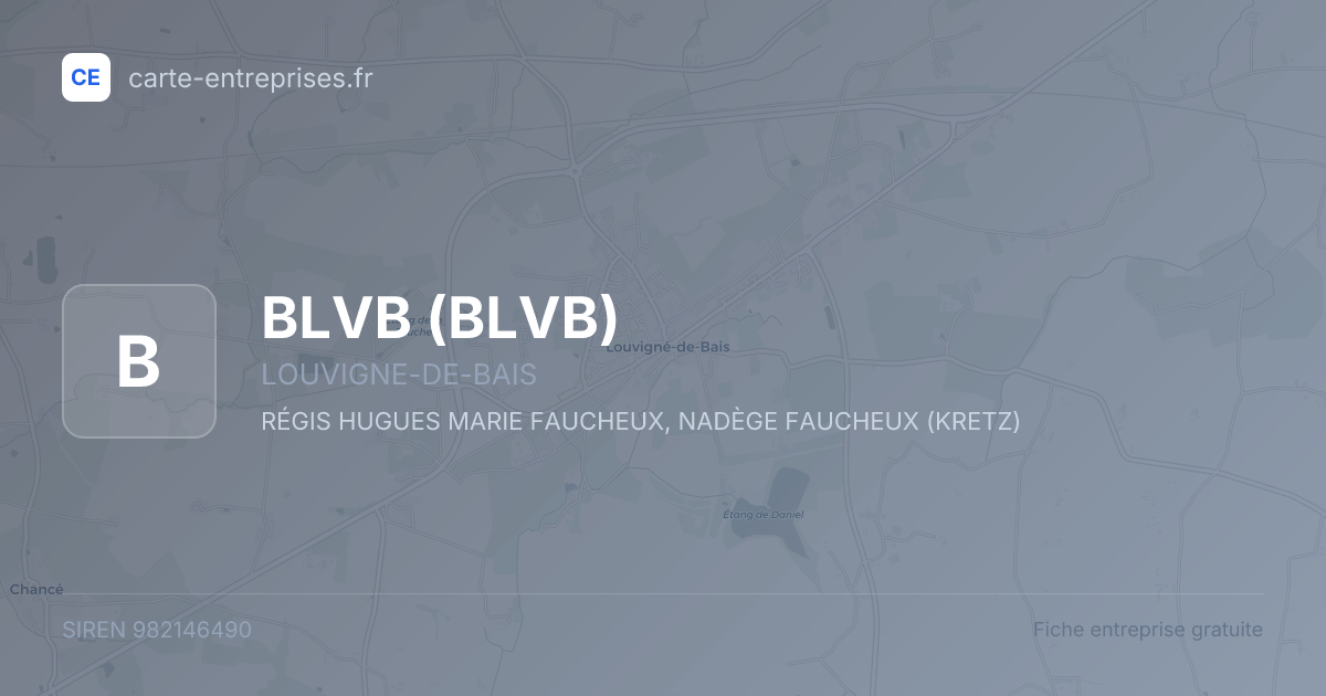 BLVB — 982146490 — fiche entreprise