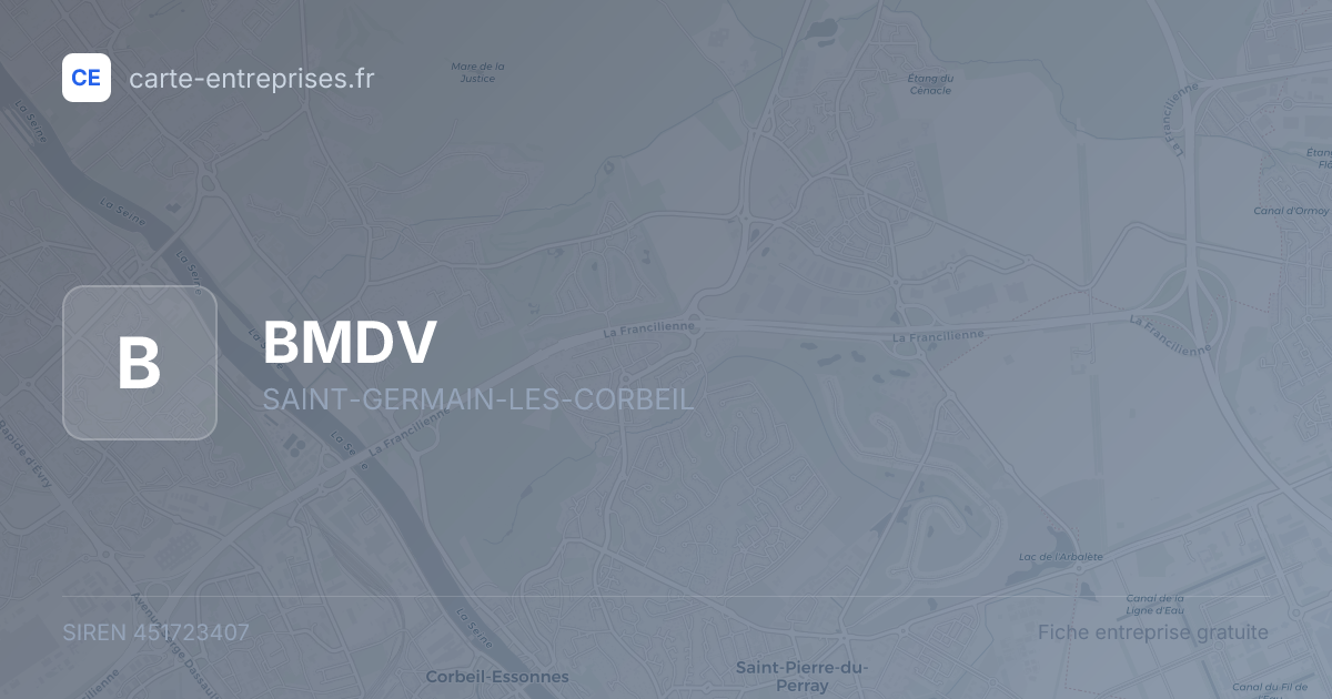 BMDV — 451723407 — fiche entreprise