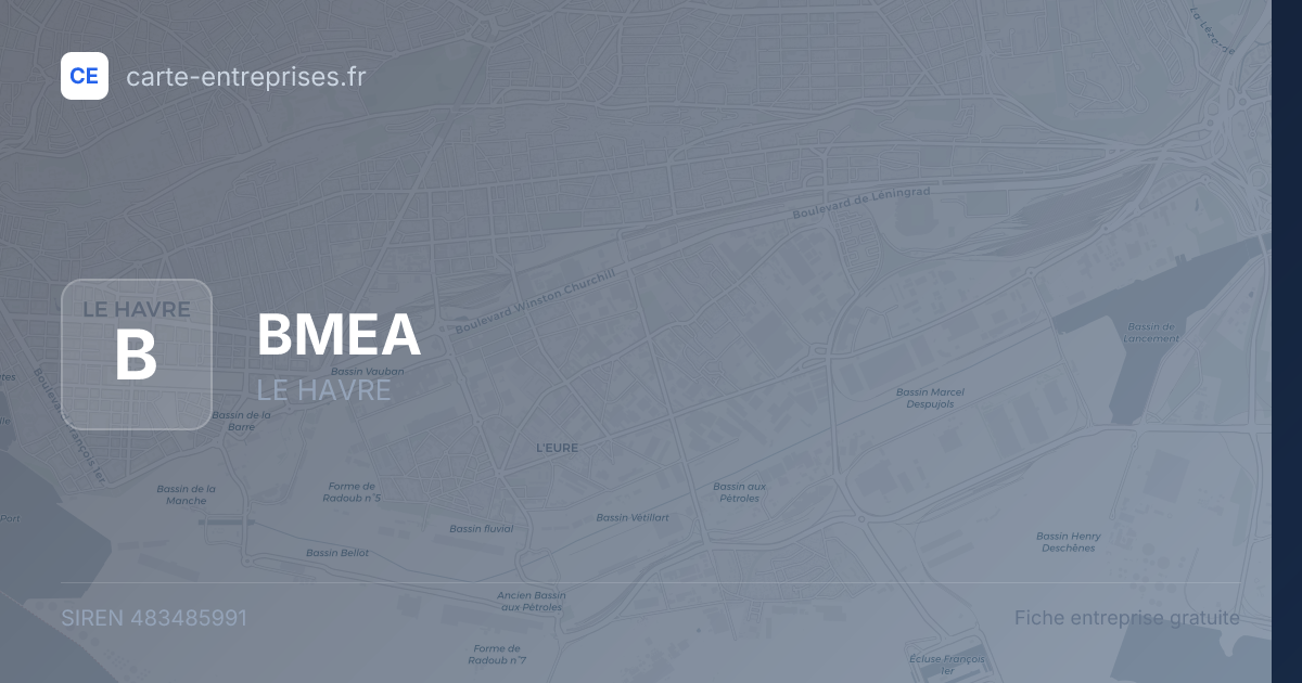 BMEA — 483485991 — fiche entreprise