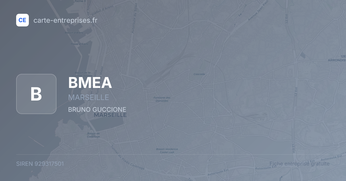BMEA — 929317501 — fiche entreprise