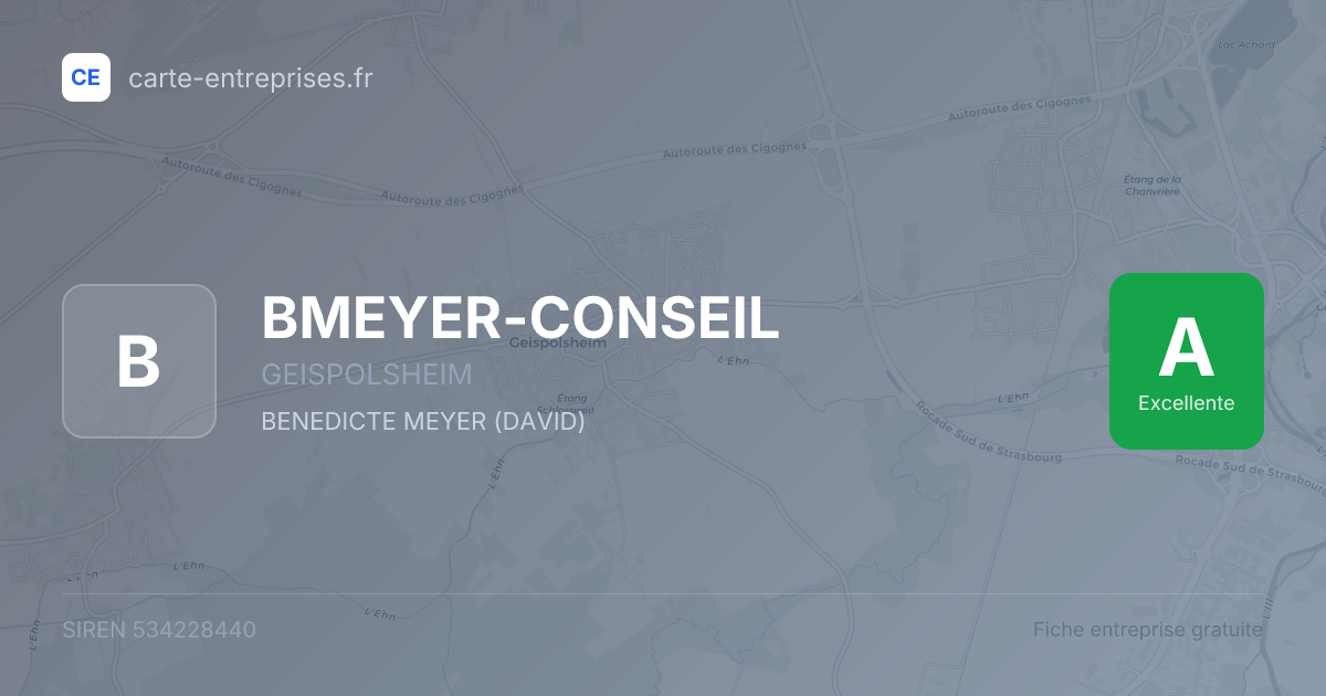 BMEYER-CONSEIL — 534228440 — fiche entreprise