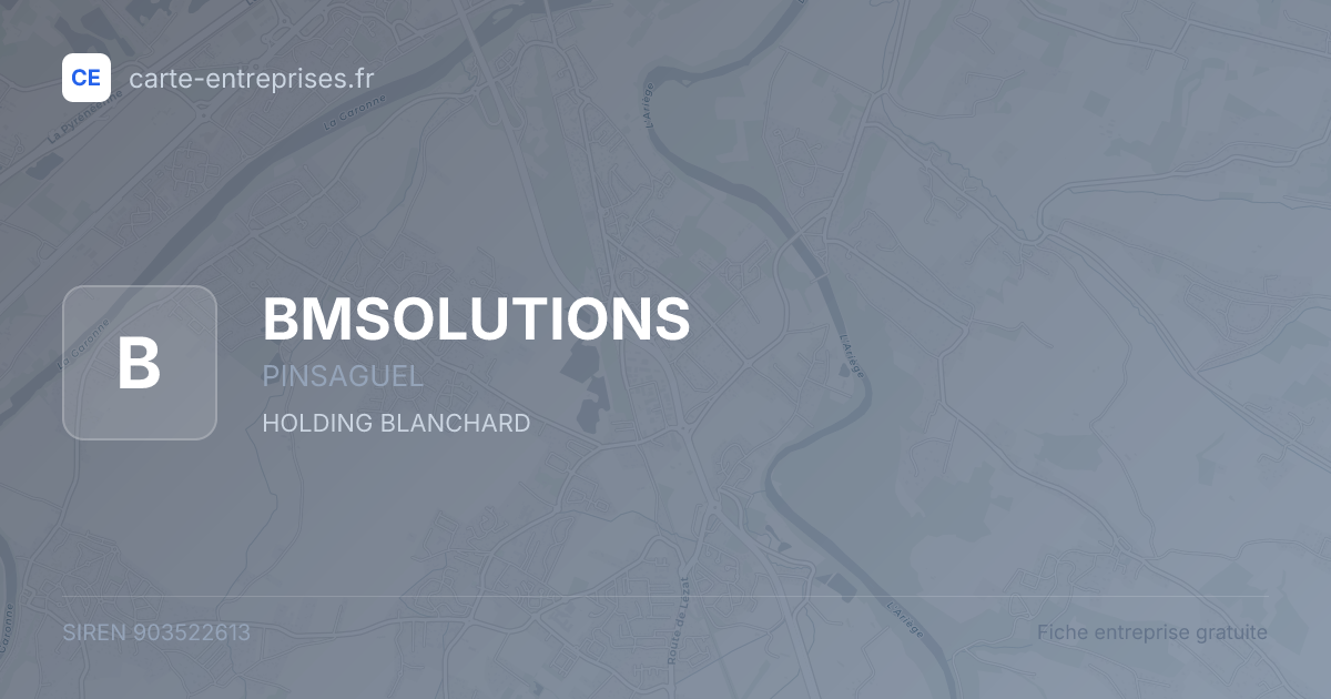 BMSOLUTIONS — 903522613 — fiche entreprise