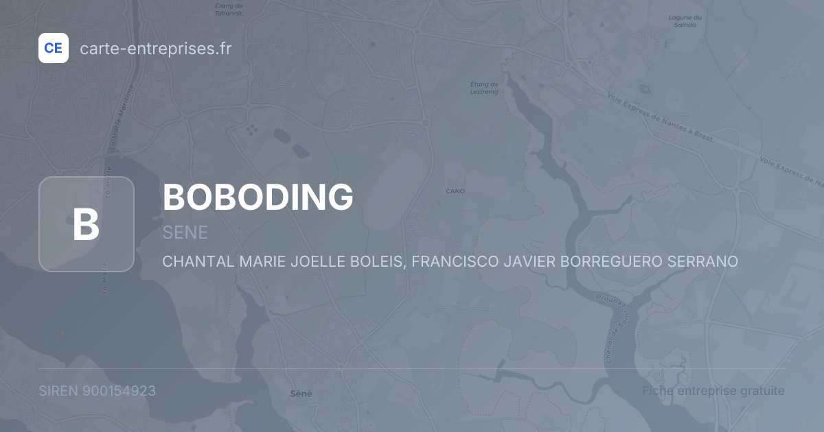 BOBODING — 900154923 — fiche entreprise