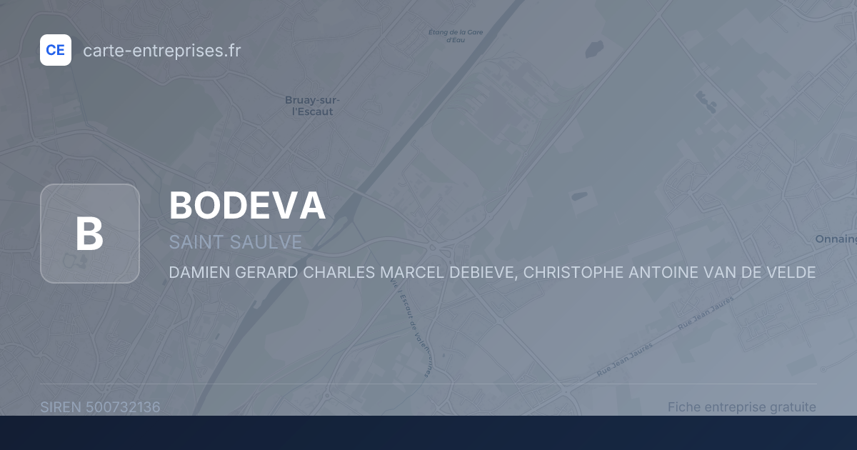 BODEVA — 500732136 — fiche entreprise