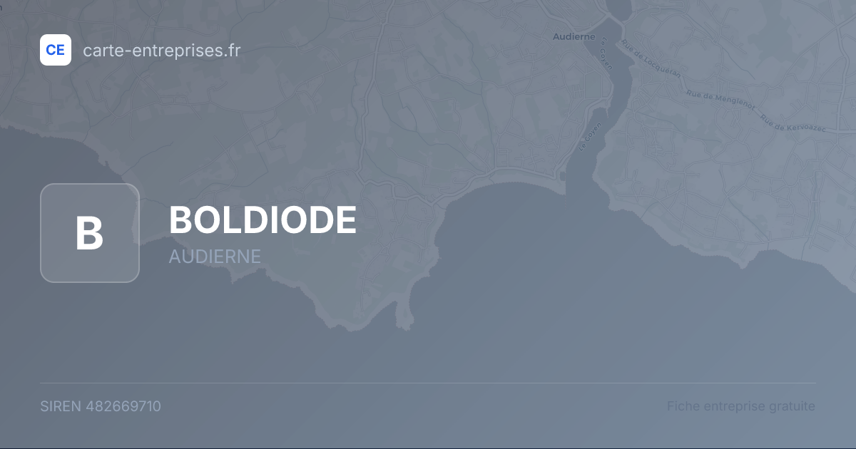 BOLDIODE — 482669710 — fiche entreprise