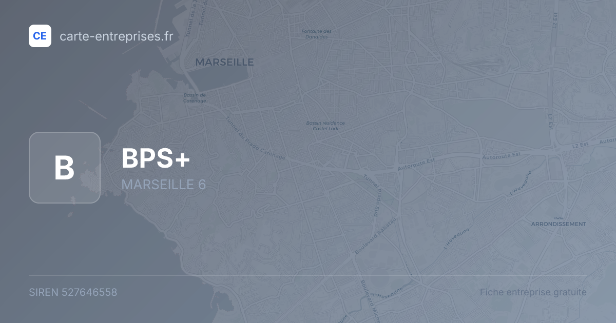 BPS+ — 527646558 — fiche entreprise