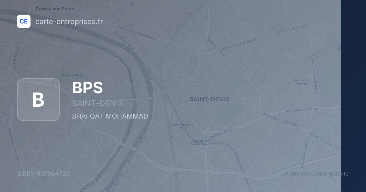 BPS — 907964720 — fiche entreprise