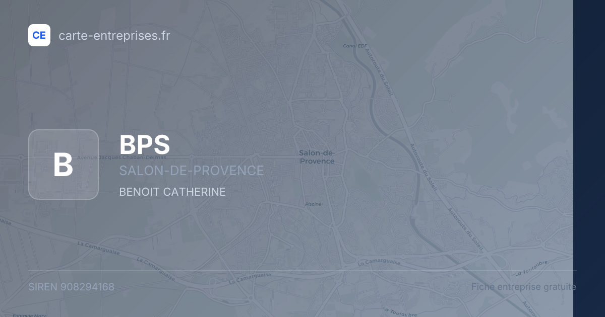 BPS — 908294168 — fiche entreprise