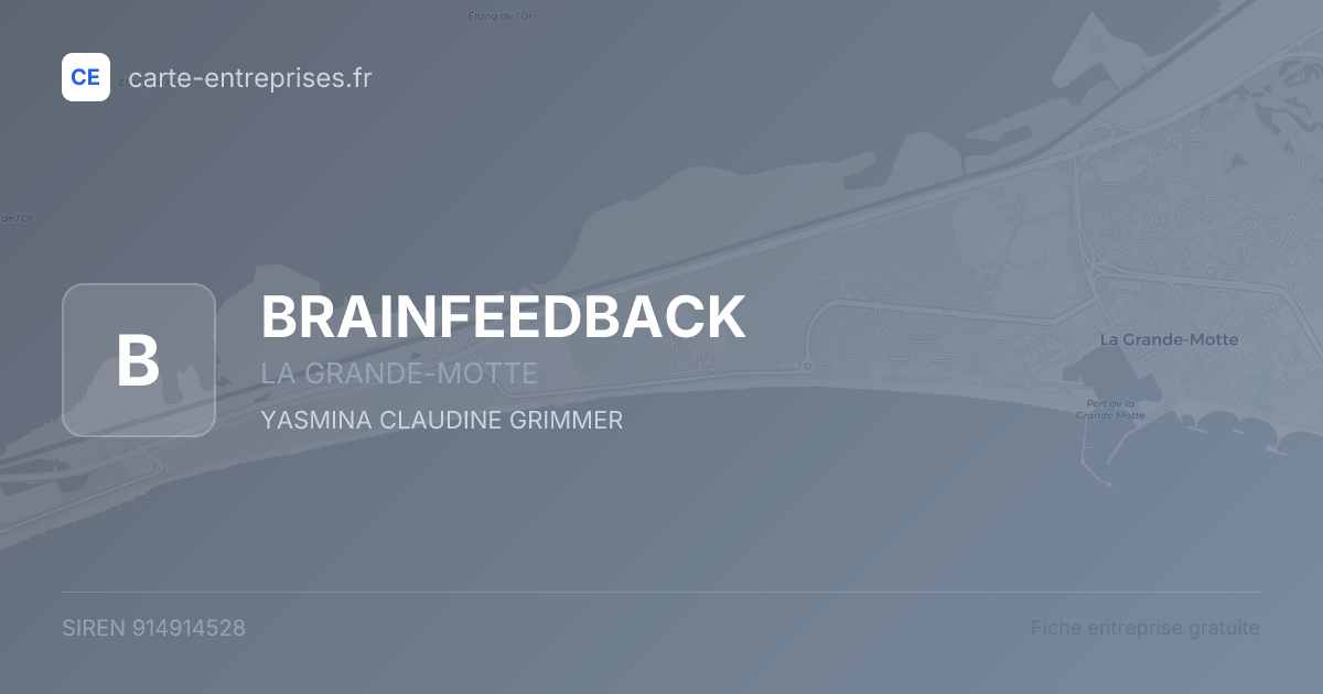 BRAINFEEDBACK — 914914528 — fiche entreprise