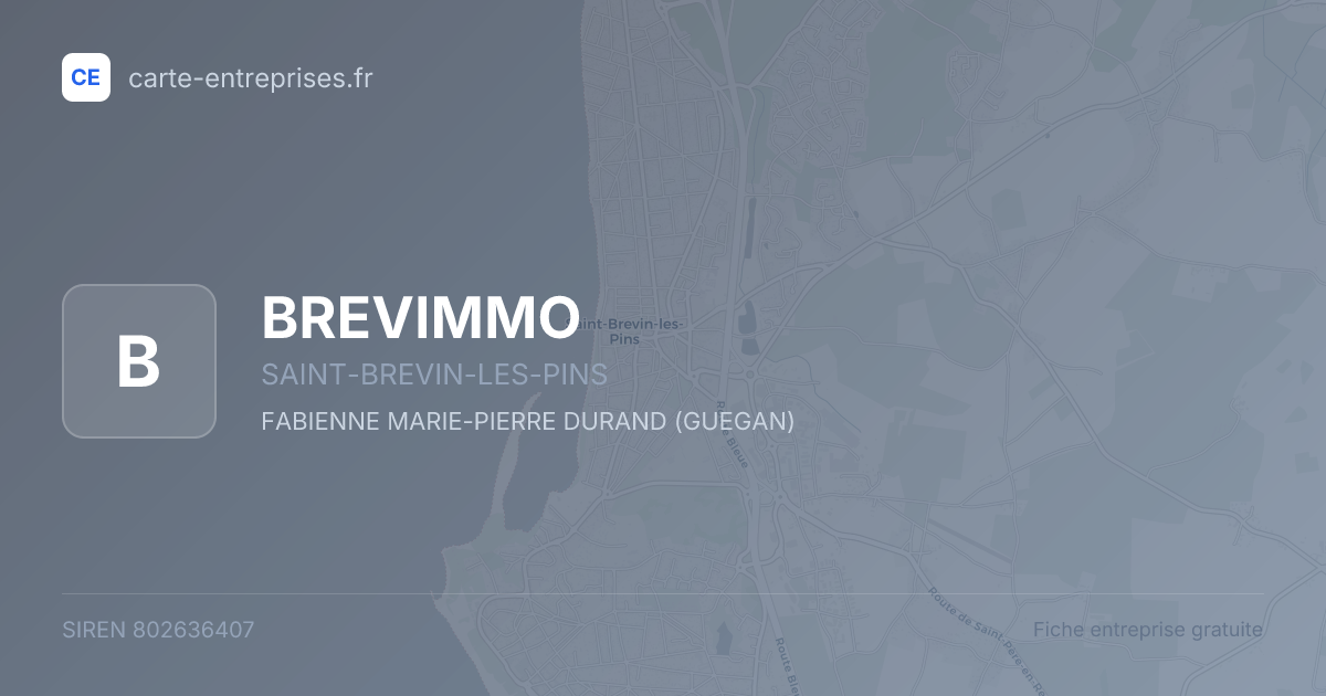 BREVIMMO — 802636407 — fiche entreprise