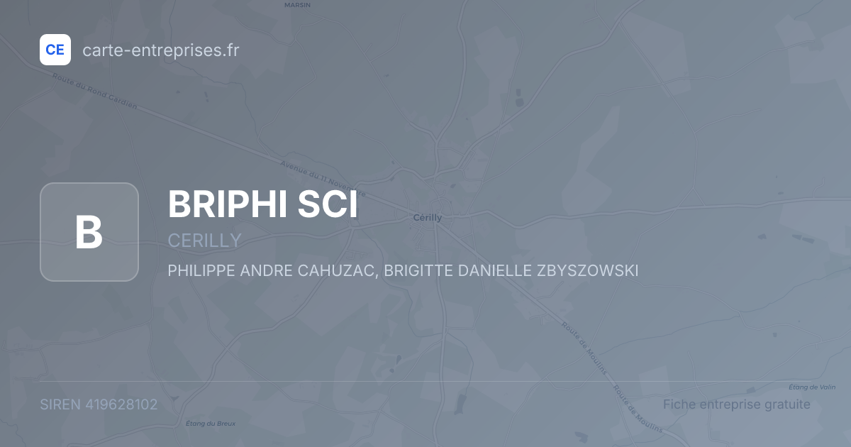 BRIPHI SCI — 419628102 — fiche entreprise