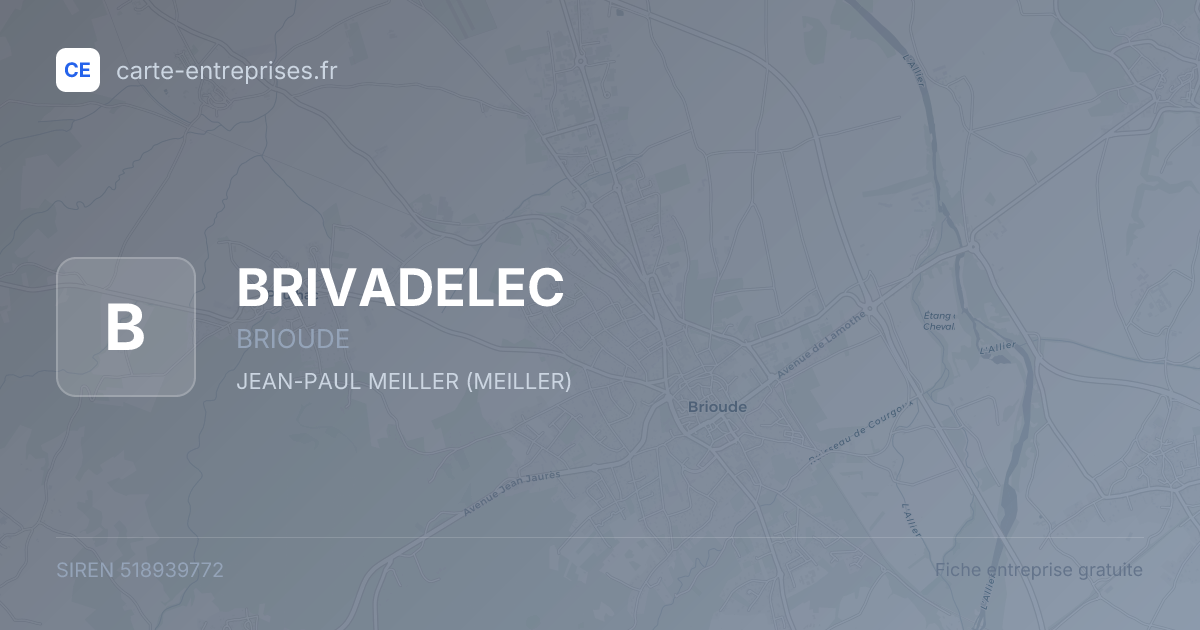 BRIVADELEC — 518939772 — fiche entreprise